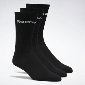 Reebok Active Core Crew Socken Damen - Schwarz - DE 627-GCM